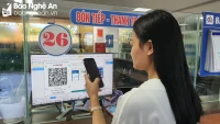 Thanh toán qua mã 'QR động' dần phổ biến tại nhiều bệnh viện ở Nghệ An