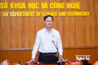Nghệ An ra mắt Hệ thống cơ sở dữ liệu ngành Khoa học và Công nghệ
